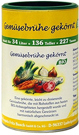 Gemüsebrühe gekörnt Bio 1/1 DE-ÖKO-001