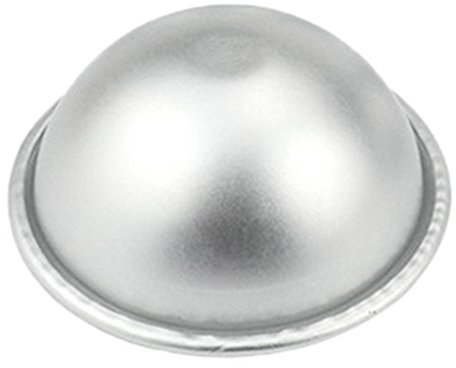 Bluelans Hemisphere semi-circulaire 3d fantaisie Moule à Cake Pan, 1 piece, 8cm x 4.5cm