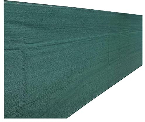 NOOR Zaunblende Sichtschutz - PP/PE-Gewebe 180g/m² - 1,2 x 5 m Grün | Tennisblende UV-beständig - winddurchlässig & nahezu blickdicht - inkl. Befestigungsschnur für Garten, Terrasse & Balkon