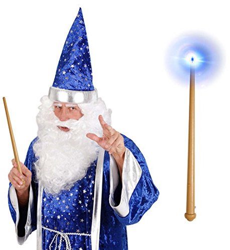 Amakando Baguette Magique Bâton de Fée Conte de Fées Halloween avec Sons et Lumières Baguette Magique Cosplay Baguette Lumineuse Sorcier Lumière