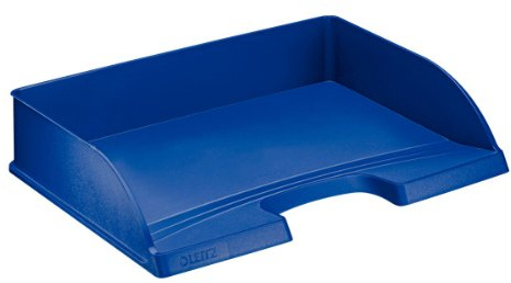 5 X LEITZ Briefkorb A4quer blau LEITZ 5218-00-35 STANDARD PLUS 5218-00-35