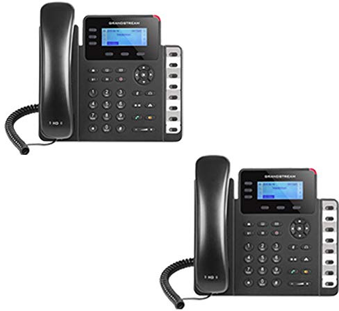 Grandstream GXP1630 Bundle of 2 Gigabit IP Phone 3 lines 3 XML LCD HD audio PoE