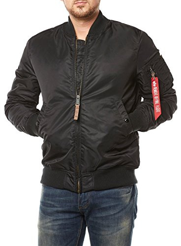 Alpha Industries Hombres Chaqueta de invierno MA-1 VF 59 Long