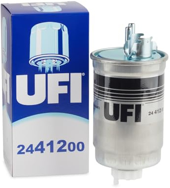 UFI Filters, Filtro Gasoil 24.412.00 | Filtro de Combustible Diésel de Recambio, Apto para Coches, Apto para Modelos Fiat Doblò, Palio, Punto II, Punto Van y Strada