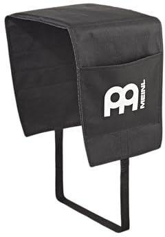 Meinl Percussion Cajon Blanket Accessory - Padded Seat for Cajon Instruments - With Velcro Surface and Side Pockets - Nylon, Black (CAJ-BLK)
