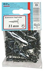 VYNEX Semence tapissier Acier Bleu 11mm 80G