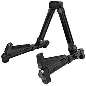 TIE Studio Gitarrenständer PRO rutschfester, klappbarer und schonender Gitarrenhalter,19-90021