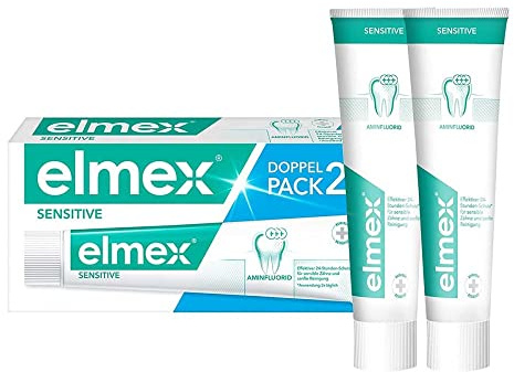 Elmex Sensitive Zahnpasta Doppelpack 2X75 ml