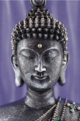 1art1 Budismo Estatua Buda Violeta Fotomural Autoadhesivo 180x120 cm