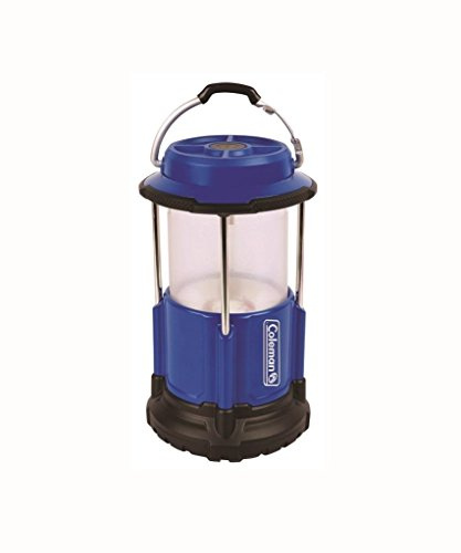 Coleman Pack-Away 250 LED Lampe, Campinglampe mit 250 Lumen, 4 Beleuchtungsmodi, batteriebetriebene Notfallleuchte für Camping, Garten, Wandern oder Stromausfälle, platzsparende Laterne Outdoor