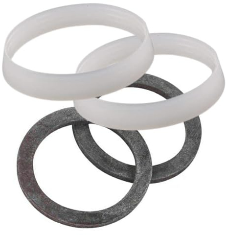 184011 Schläfer - Assortiment Dichtungssatz für Geruchverschlüsse-1 1/2 Zoll für Tauchrohre von Waschtisch-Siphons, Universell einsetzbare Gummi-Keildichtung, für Abflussrohrfür Küchenspüle