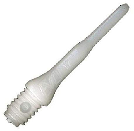 Gagaciso Original Evo Softdart Spitzen, 100 Stück, Weiß, 2BA Gewinde