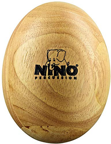 Nino Percussion NINO564 Egg Shaker aus Holz Größe L