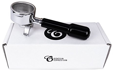 Replacement Portafilter for SPAZIALE Espresso Machines, 2 Spout, 14g Basket - by EDESIA ESPRESS