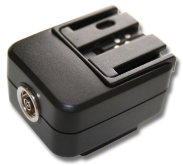 vhbw Adaptateur de griffe flash compatible avec Sony / Minolta A100, A200, A230, A290, A300, A330, A350, A380, A390, A450, A500, A550 appareil photo