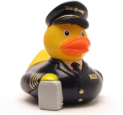 Boutique Duck – Canard de bain Pilot – Canard de bain – L : 7,5 cm