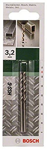 Bosch, 2609255039, Fai da te trapano metallo bit HSS-G 3.2 x 36 x 65 (2)