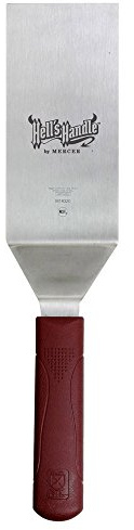 Mercer Culinary Hell's Handle Square Edge Turner/Spatula, 6 Inch x 3 Inch