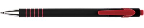 Q-Connect Lamda Ball Point Pen KF00671 - Red, Pack of 12