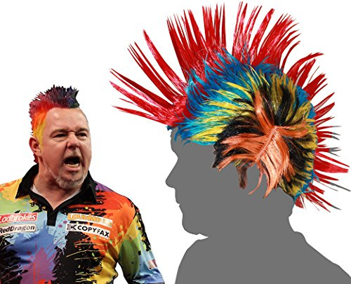 RED DRAGON Peter Wright Snakebite Unter dem Motto Perücke