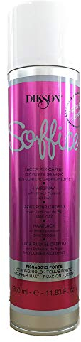 Dikson - Laca para el pelo de uso profesional para una fijación fuerte, ecológica, suave, no contiene gases, 350 ml