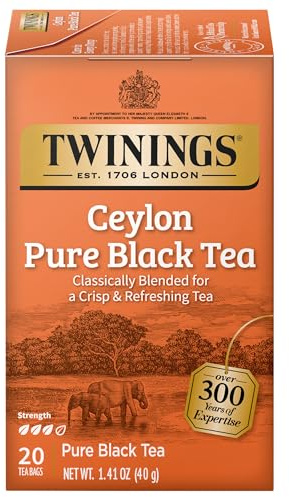 Twinings of London Ceylon Orange Pekoe Tea (Box of 20)