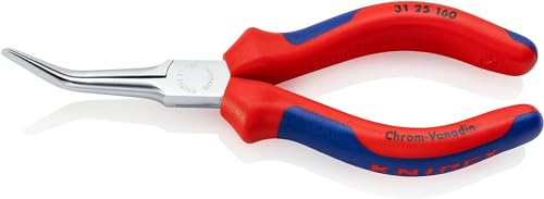 KNIPEX Griptång förkromad med flerkomponentsgrepp 160 mm, 31 25 160