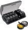 Amtier Tablettenbox 7 Tage Deutsch, Pillendose 7 Tage Wochen Tablettenbox Tablettendose 7 Tage Kleine eicht Zu Öffnen für Unterwegs