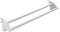 WENKO Heizkörper-Wäschetrockner Twin, stabiler Wäschetrockner zum Einhängen an den Heizkörper, Länge: 2 x 60 cm, universell einsetzbar, aus rostfreiem Aluminium, Maße (B x H x T): 60 x 13 x 11,5 cm