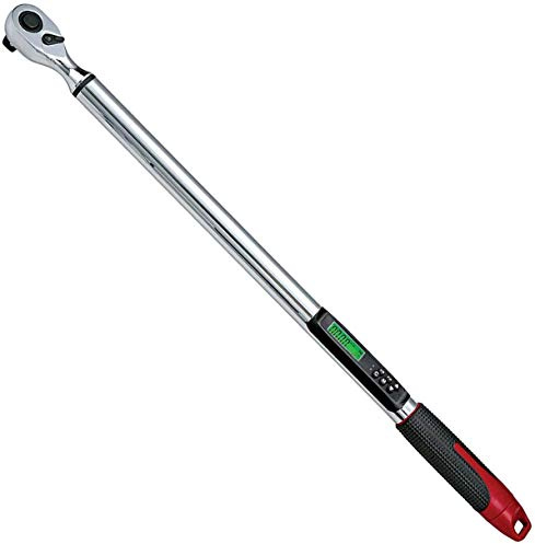 ACDelco ARM303-4A-340 1/2 Heavy Duty Digital Torque Wrench with Buzzer and LED Flash Notification - ISO 6789 Standards with Certificate of Calibration