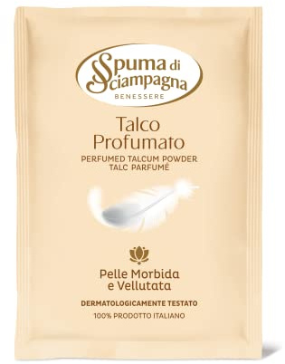 Spuma Bionda von Sciampagna – Talkum Duft – 10 Briefumschläge-75 g [750 g]