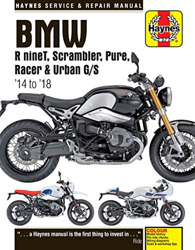 BMW R nineT ('14 to '17): 2014 to 2018