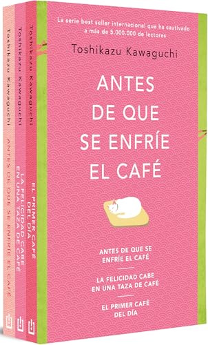 Pack Antes de que se enfríe el café: (Contiene: Antes de que se enfríe el café | La felicidad cabe en una taza de café | El primer café del día) (Best Seller)
