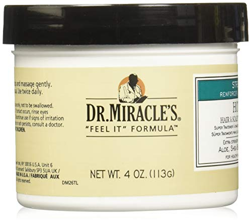 Traitement capillaire fortifiant Dr. Miracle Hot Gro Super Soin rajeunissant Brille (113 g)