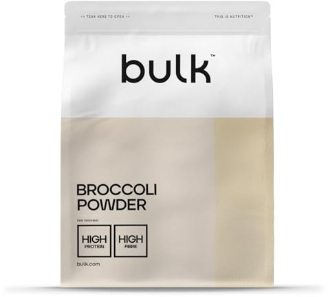 Bulk Poudre de Brocoli, 500 g