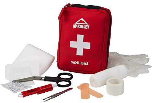 McKINLEY SANI-Bas, Set di Primo Soccorso, Rosso, Taglia Unica