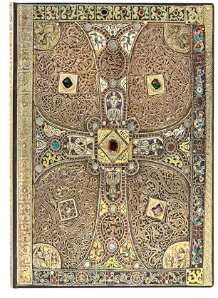 Lindau Midi Unlined Softcover Flexi Journal (Lindau Gospels)