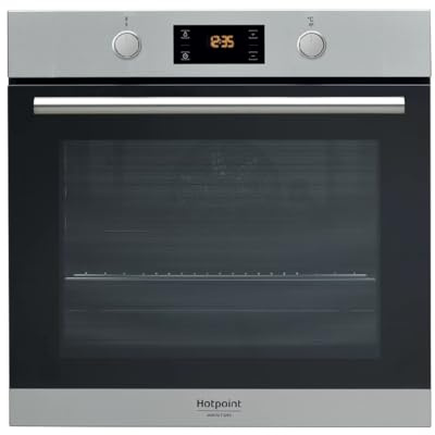 Hotpoint FA3 841 H IX HA Four électrique 71L 2900 W A+ Noir, Acier inoxydable