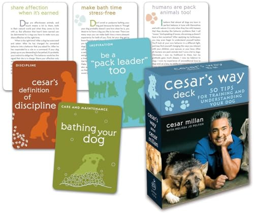 Cesar's Way Deck: 50 Tips for Training and Understanding Your Dog