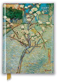 Vincent Van Gogh - Small Pear Tree in Blossom Pocket Diary 2021