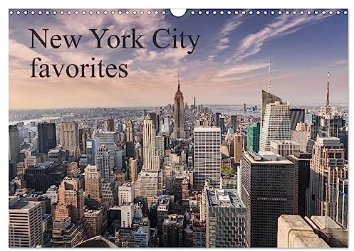 New York City favorites/UK-Version (Wall Calendar 2026 DIN A3 Landscape), CALVENDO 12 Month Wall Calendar: This calendar presents the Big Apple at its best (CALVENDO Orte)