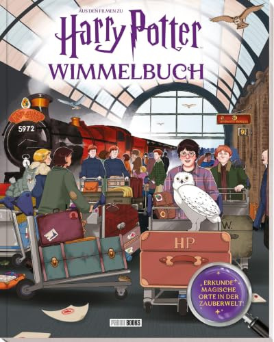 Aus den Filmen zu Harry Potter: Wimmelbuch - Erkunde magische Orte in der Zauberwelt!: Wimmelbuch