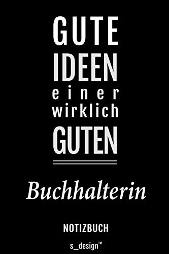 Notizbuch für Buchhalter / Buchhalterin: Originelle Geschenk-Idee [120 Seiten liniertes blanko Papier]
