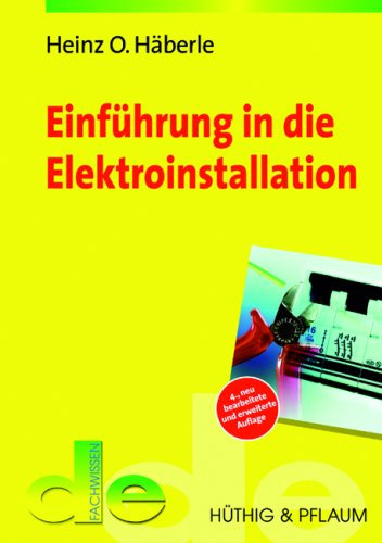 Einführung in die Elektroinstallation (de-Fachwissen)