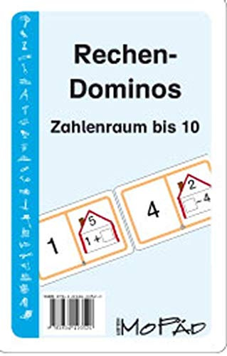 Rechen-Dominos. Zahlenraum bis 10: Kartenspiel für die 1. und 2. Klasse