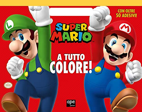 Super Mario a tutto colore! Con adesivi (Libri da colorare)