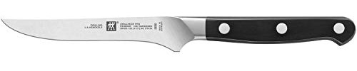 ZWILLING Pro Kochmesser, Klingenlänge: 12 cm, Rostfreier Spezialstahl, Kunststoffgriff, Schwarz