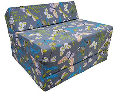 Natalia Spzoo Klappmatratze Bettsessel Schlafsofa Faltmatratze 200 x 70 x 10 cm Baumwolle (001)