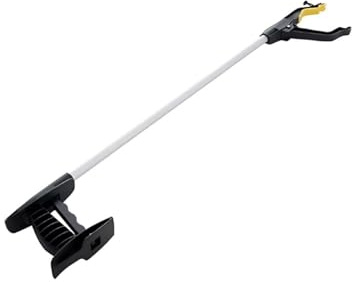 Mobiclinic®, Greifzange, Greifhilfe, Europäische marke, 75 cm greifarm, Edelstahl, Mit verstellbarem arm, Handgreifer für senioren lang