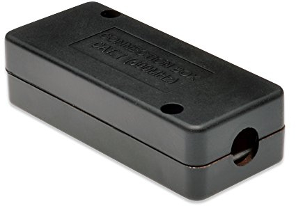 DIGITUS CAT 7 Módulo de conexión, 10 GBase-T 600 MHz, Blindado, Tiras LSA para AWG 22-26, Cable de instalación Cable de red Cable Ethernet, Negro